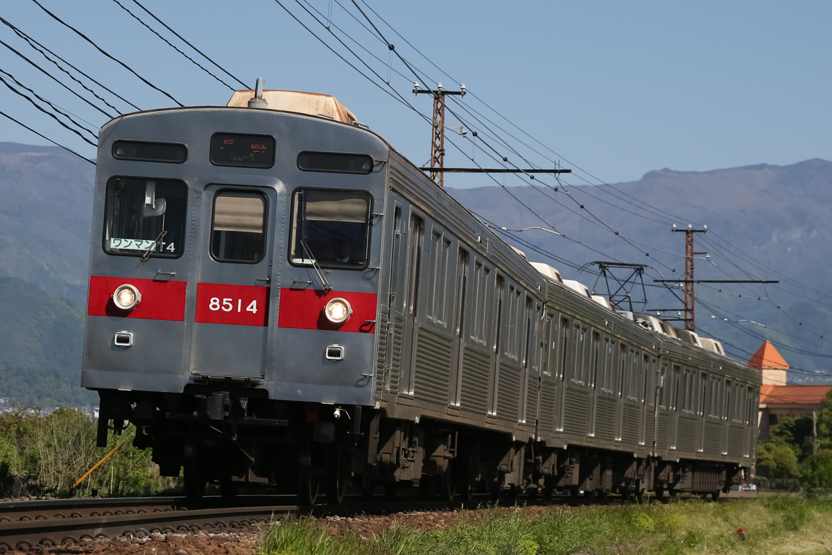 長野電鉄 須坂車両工場 8500系 T4編成