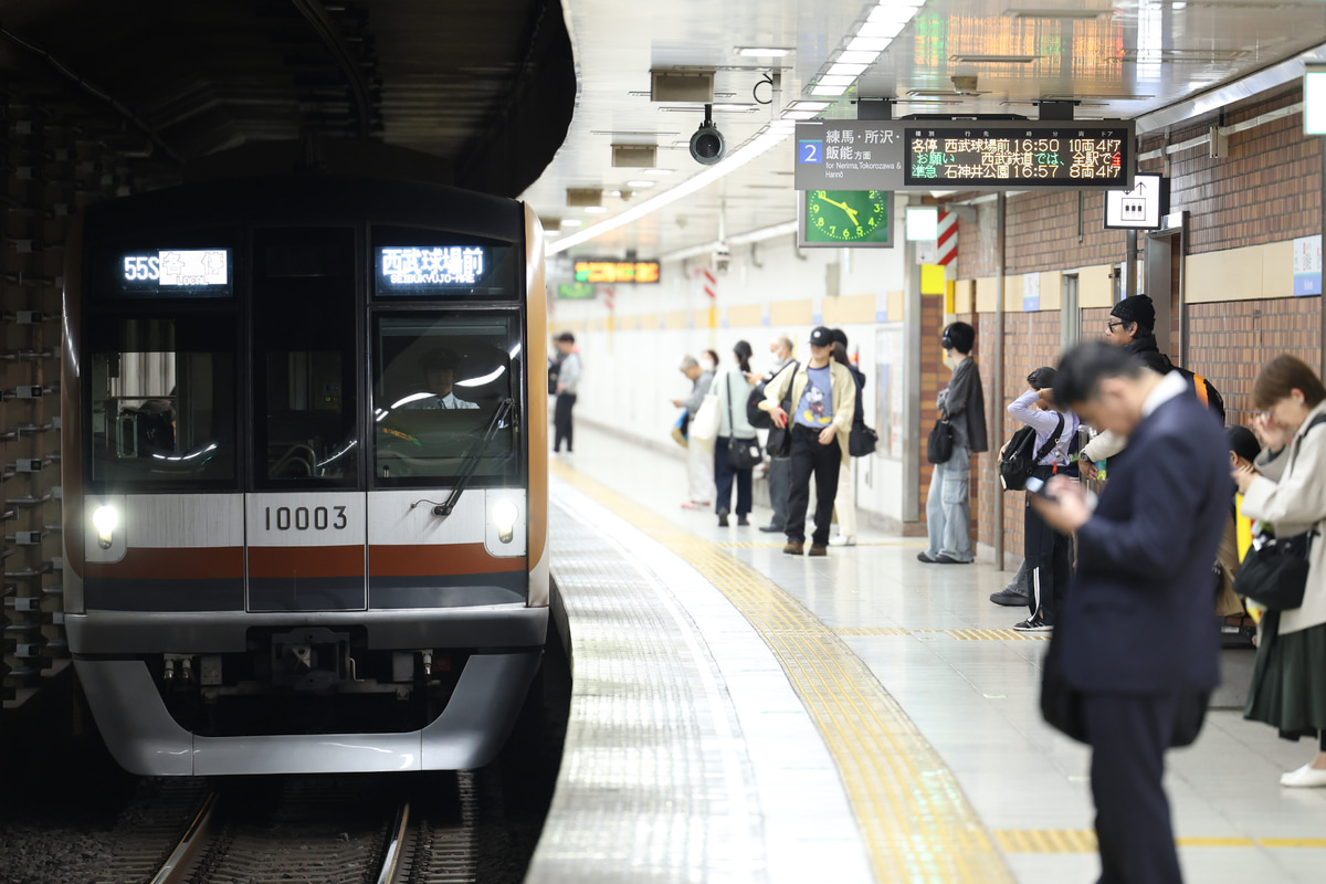 東京メトロ 和光検車区 10000系 10103F
