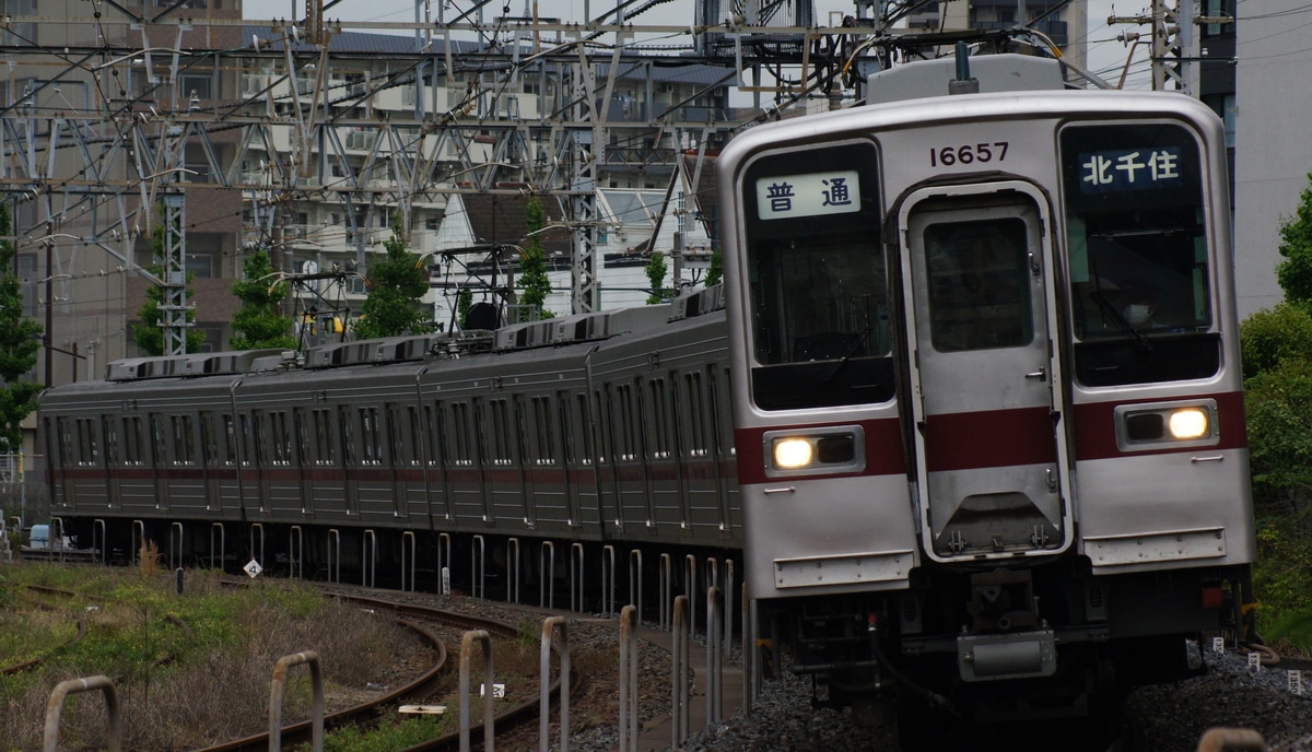 東武鉄道 南栗橋車両管区春日部支所 10030系 11657F