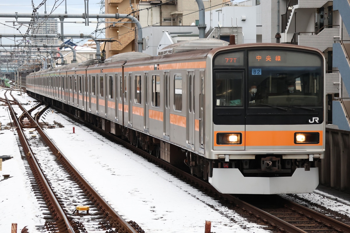 JR東日本 豊田車両センター本区 209系 トタ82編成
