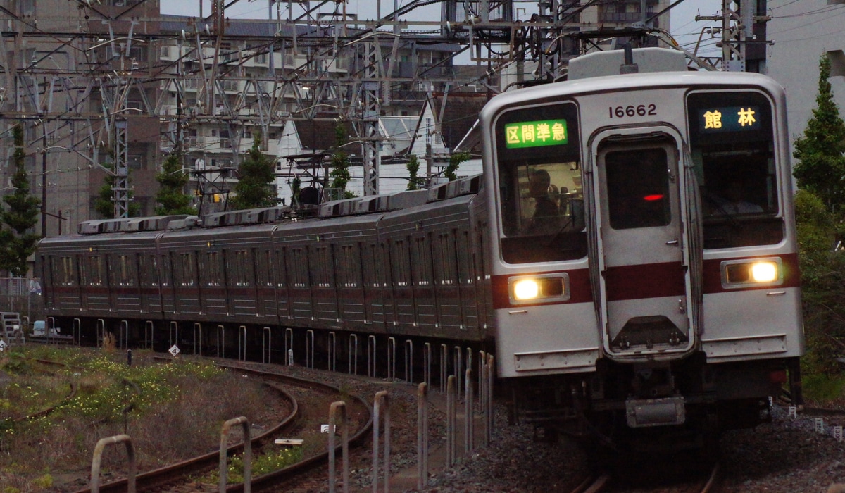 東武鉄道 南栗橋車両管区春日部支所 10030系 11662F