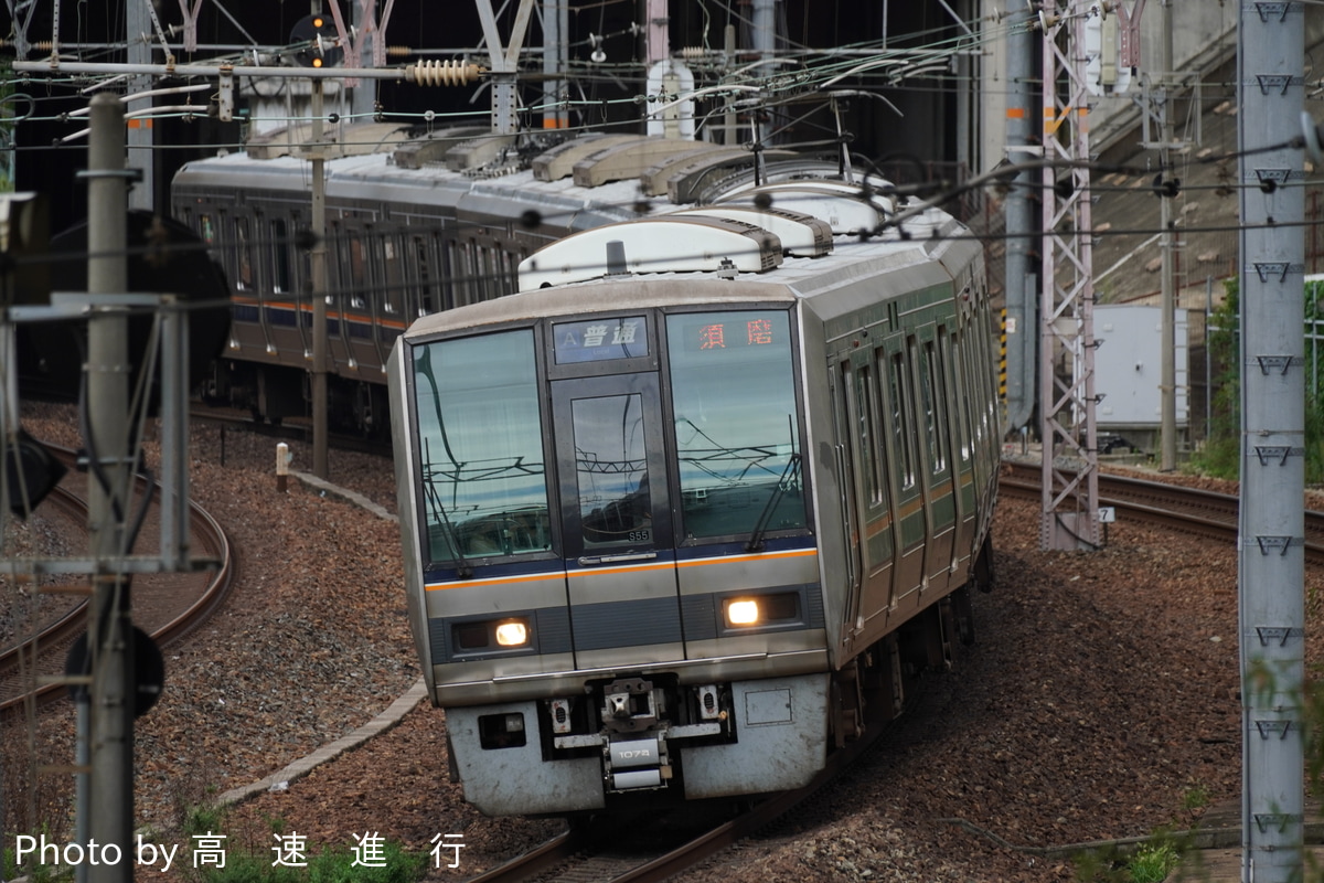 JR西日本 網干総合車両所明石支所 207系 S55編成