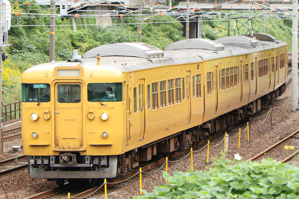 JR西115系N14編成<br class="br-sp" />(セキN14編成)の写真