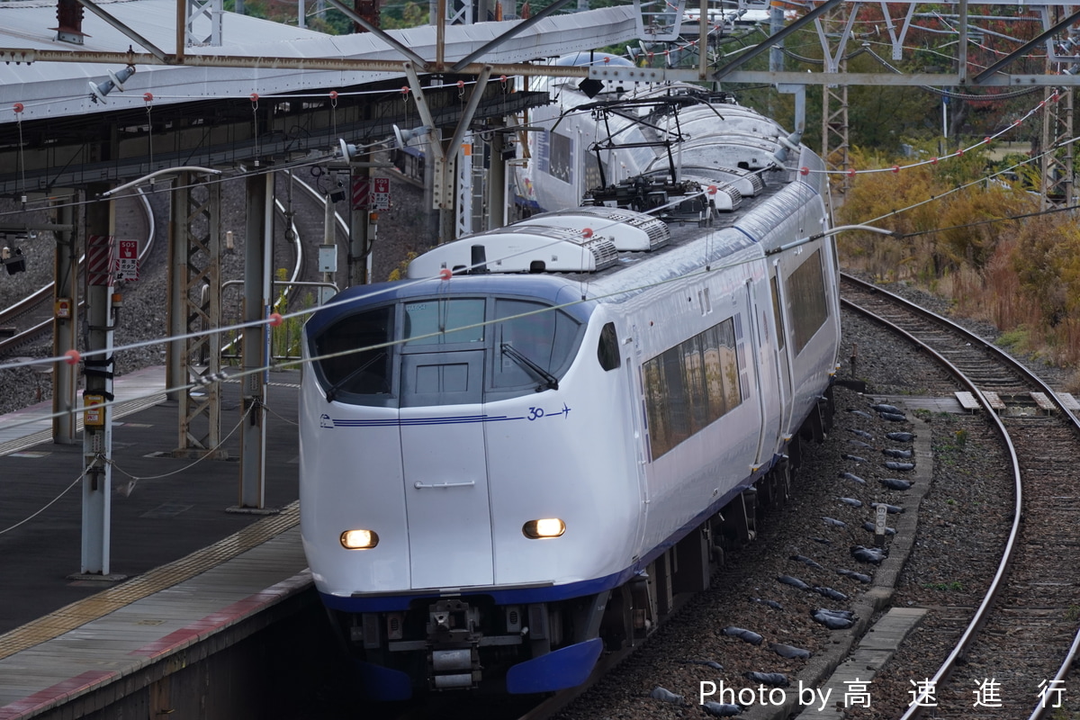 JR西日本 吹田総合車両所日根野支所 281系 HA604編成