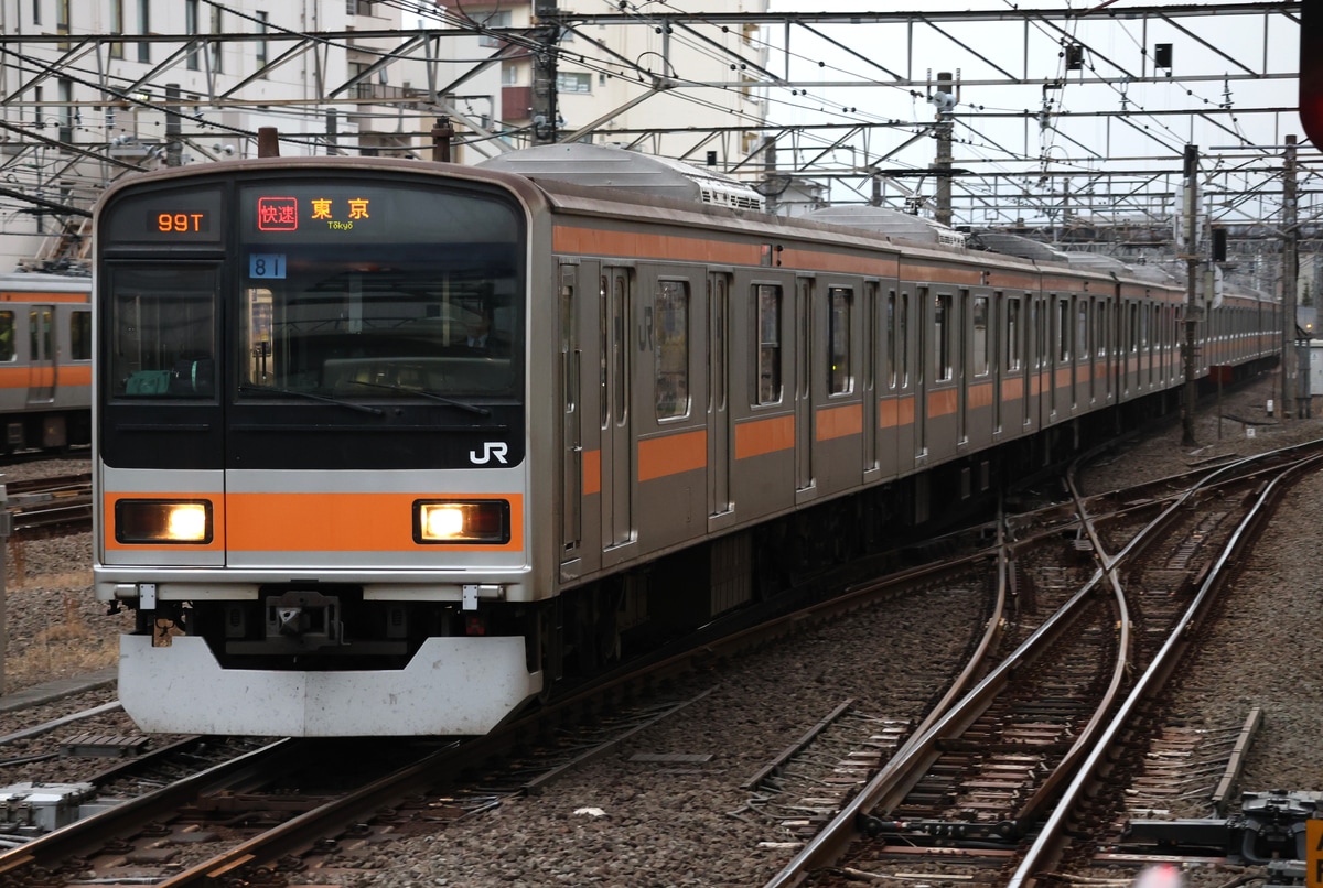 JR東日本 豊田車両センター本区 209系 トタ81編成
