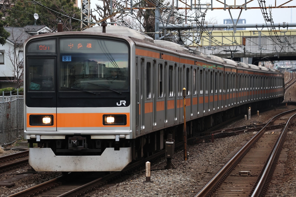 JR東日本 豊田車両センター本区 209系 トタ81編成