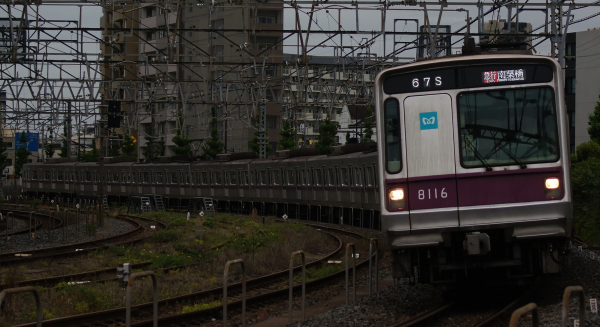 東京メトロ 鷺沼検車区 8000系 8116F