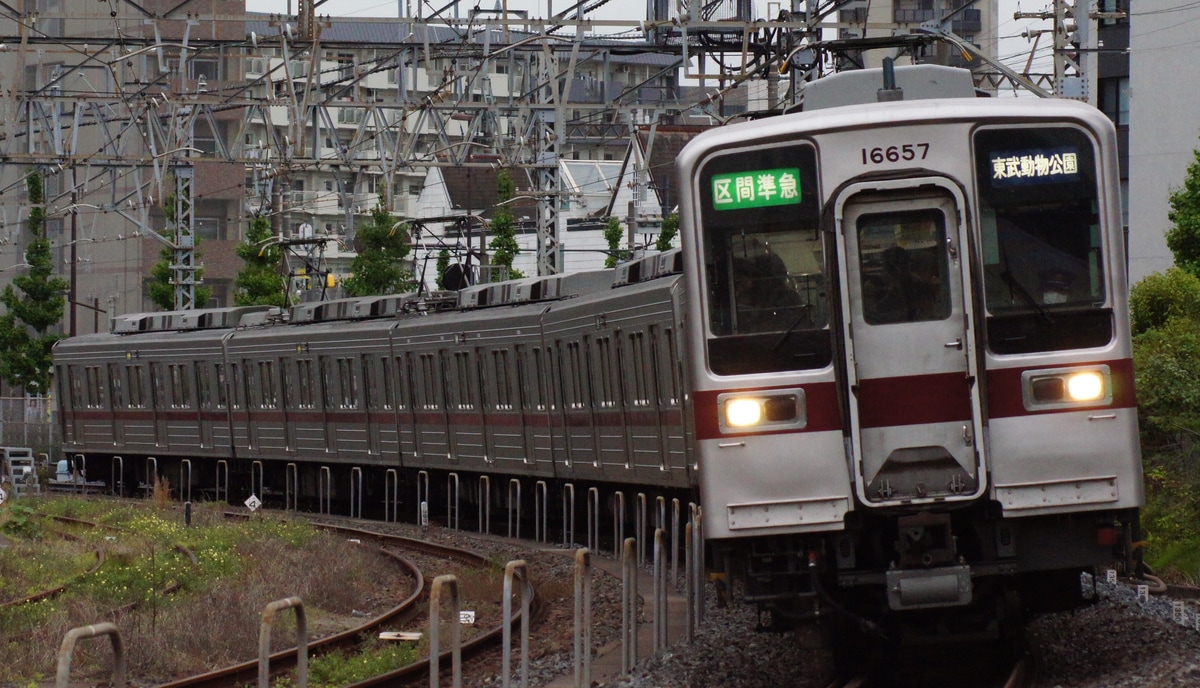 東武鉄道 南栗橋車両管区春日部支所 10030系 11657F
