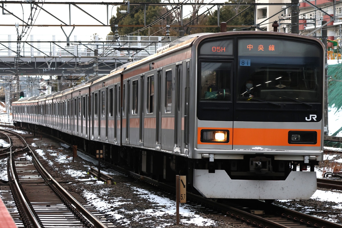 JR東日本 豊田車両センター本区 209系 トタ81編成