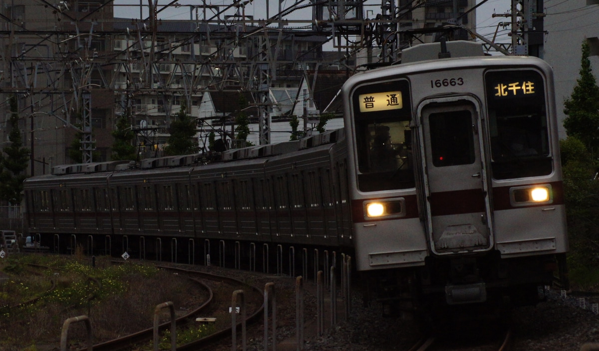 東武鉄道 南栗橋車両管区春日部支所 10030系 11663F