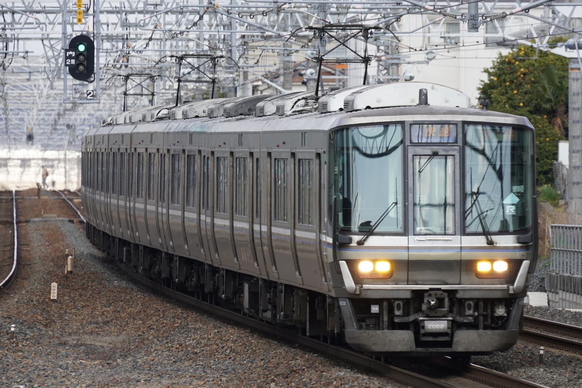 JR西日本 網干総合車両所本所 223系 W11編成