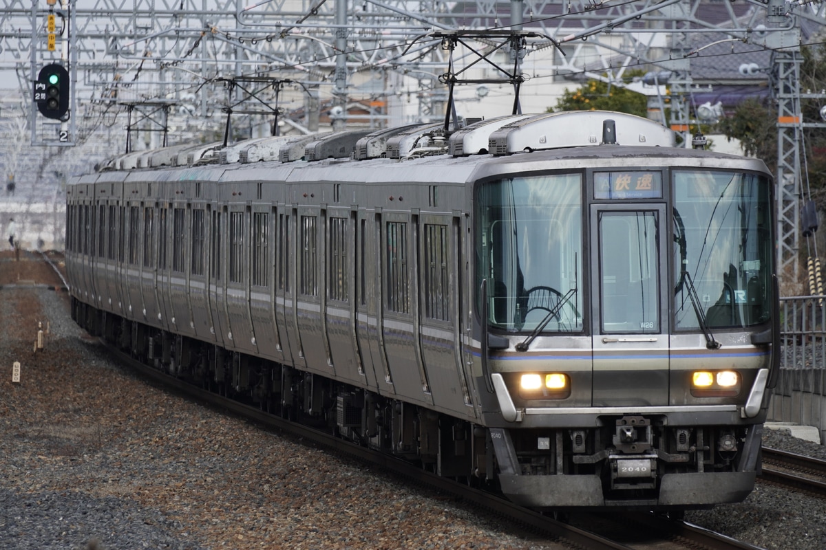 JR西日本 網干総合車両所本所 223系 W26編成
