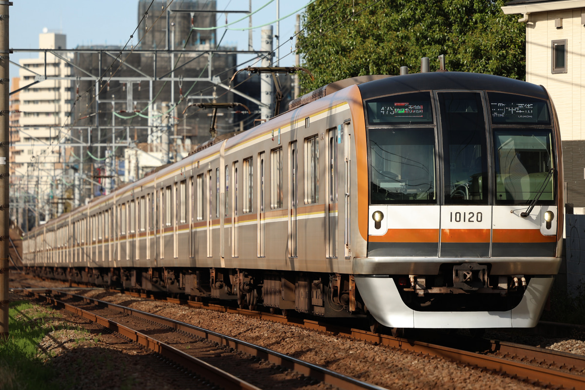 東京メトロ 和光検車区 10000系 10120F