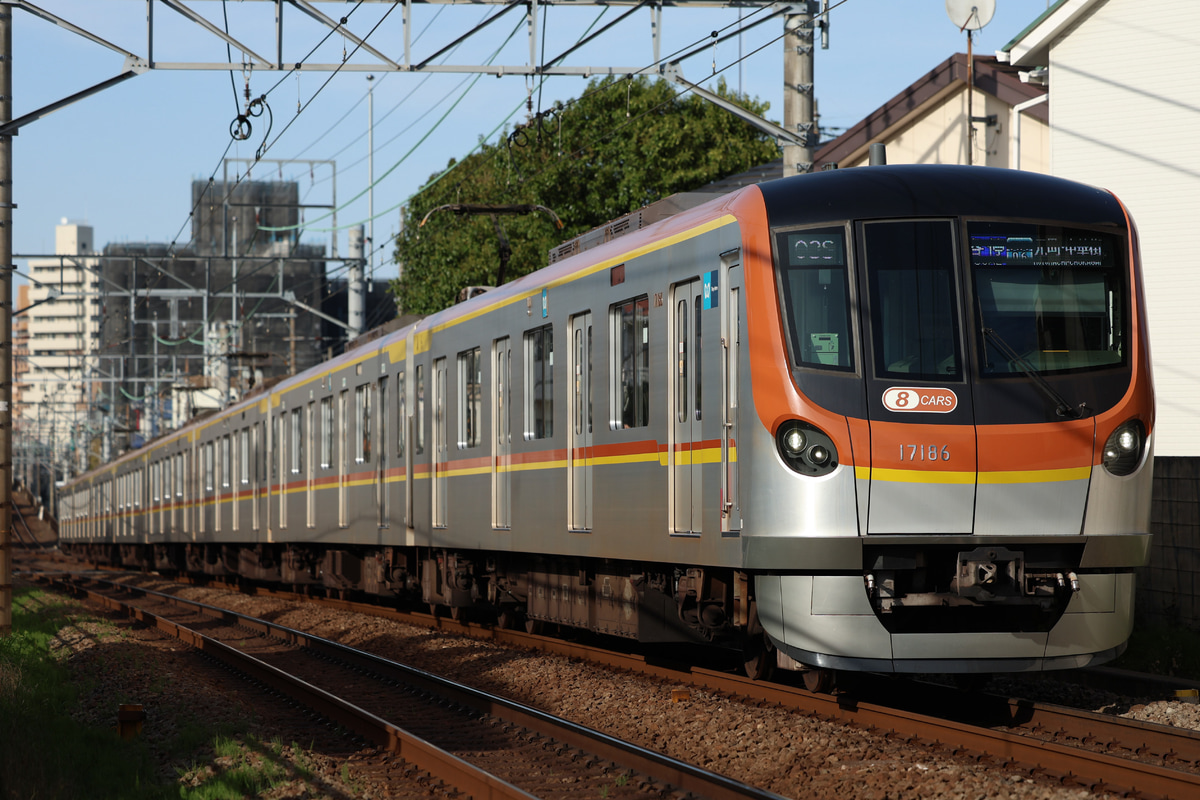東京メトロ 和光検車区 17000系 17186F