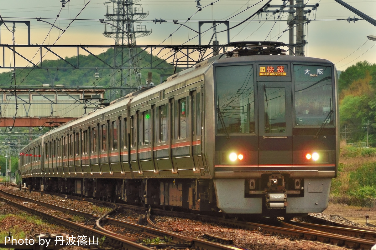 JR西日本 網干総合車両所明石支所 207系 T6編成