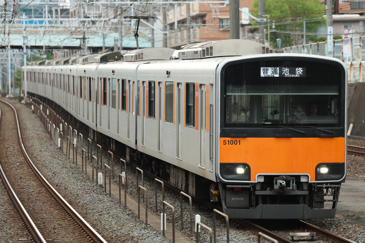 東武鉄道 森林公園検修区 50000系 51001F