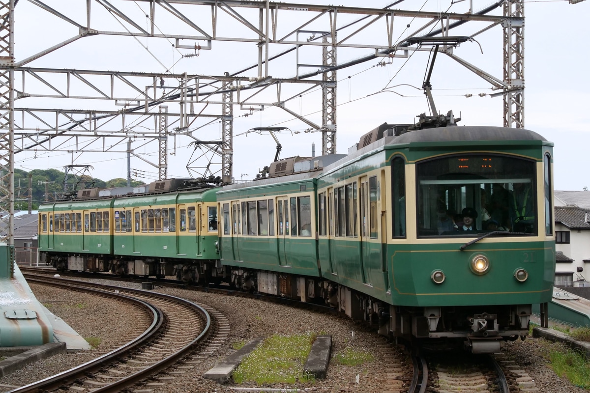 江ノ島電鉄 極楽寺検車区 20形 21F