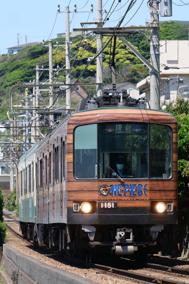 江ノ島電鉄 極楽寺検車区 1000形 1101F