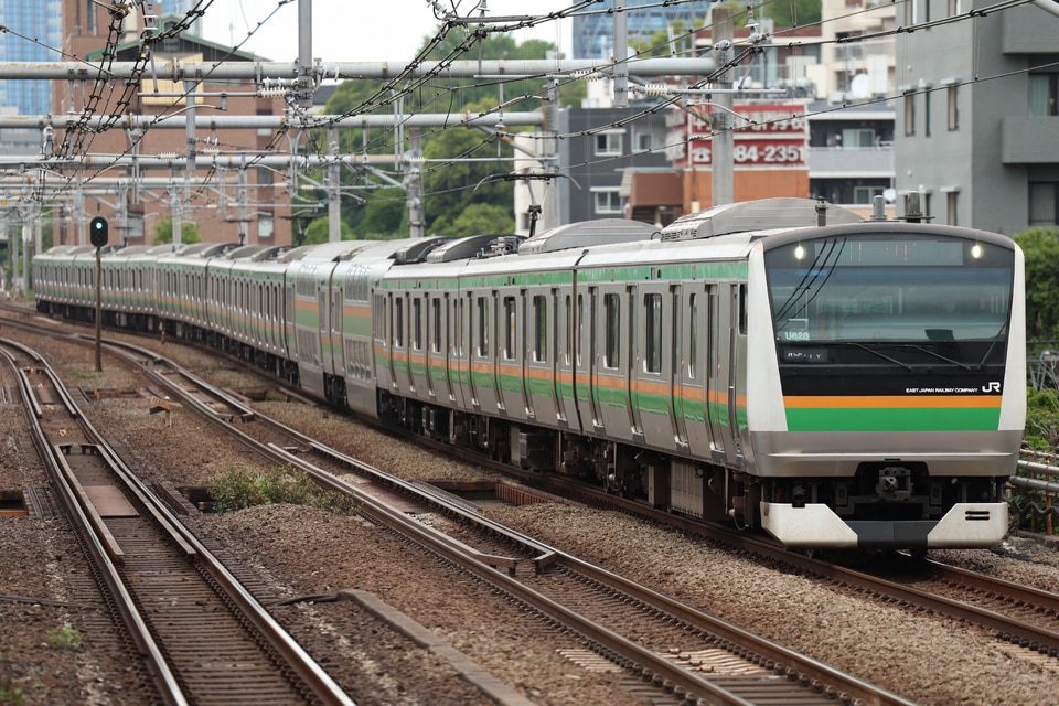 JR東E233系ヤマU628編成<br class="br-sp" />(U628編成)の写真