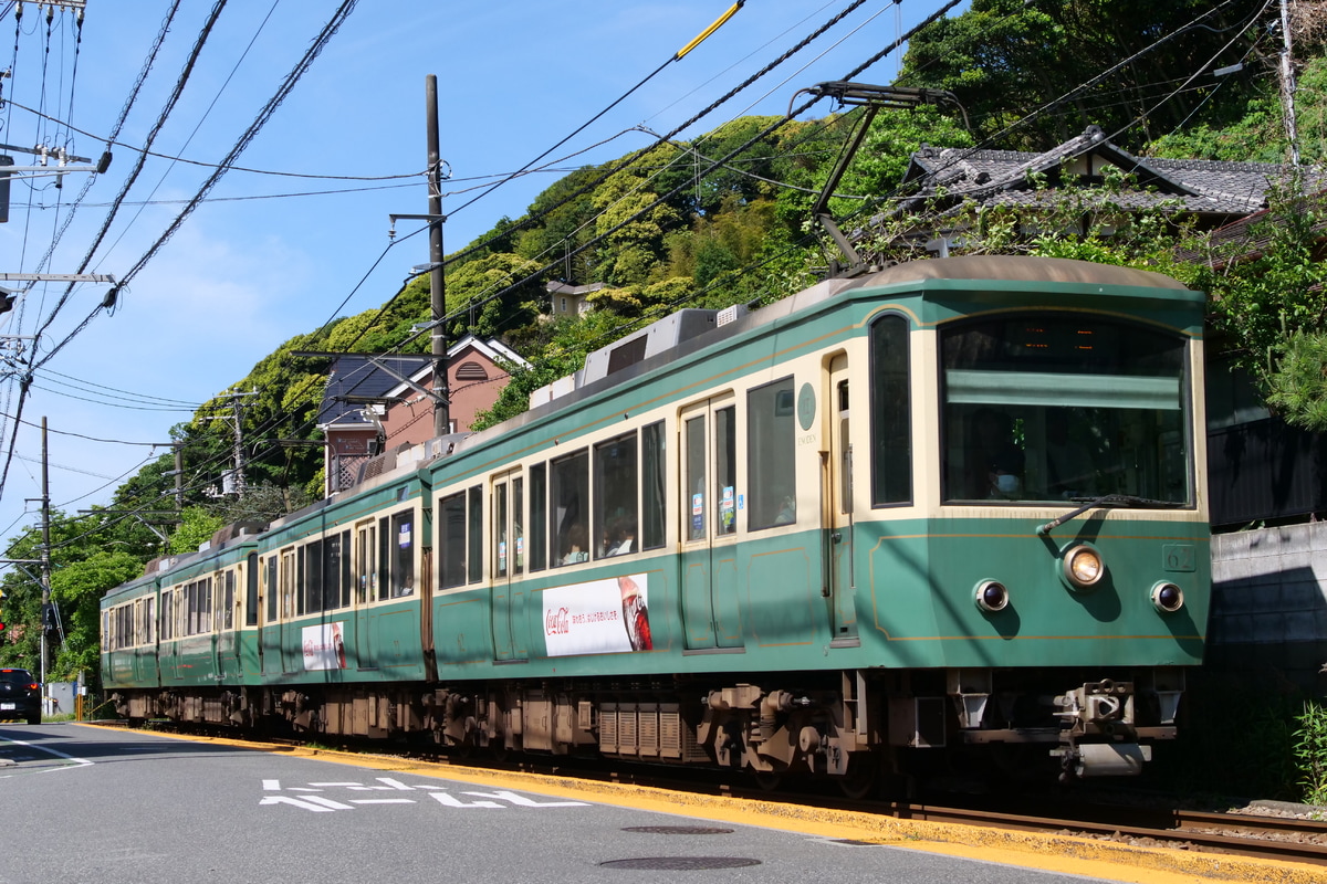 江ノ島電鉄 極楽寺検車区 20形 22F