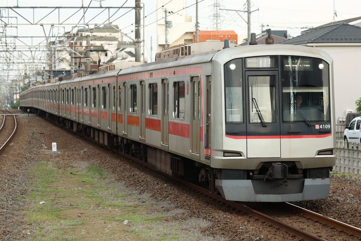 東急電鉄 元住吉検車区 5050系 4109F