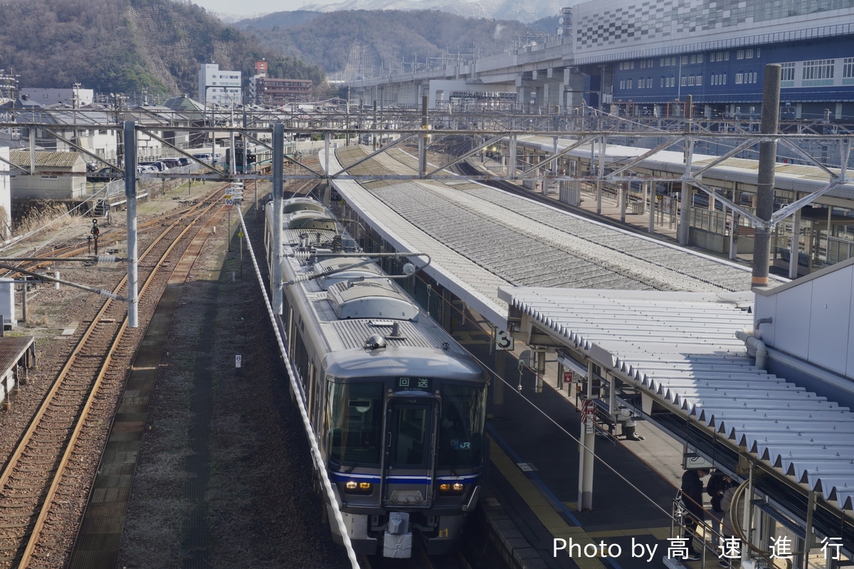 JR西日本 敦賀地域鉄道部敦賀運転センター車両管理室 521系 E1編成