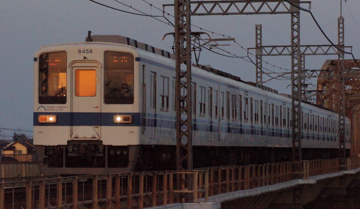 東武鉄道 南栗橋車両管区七光台支所 8000系 8158F