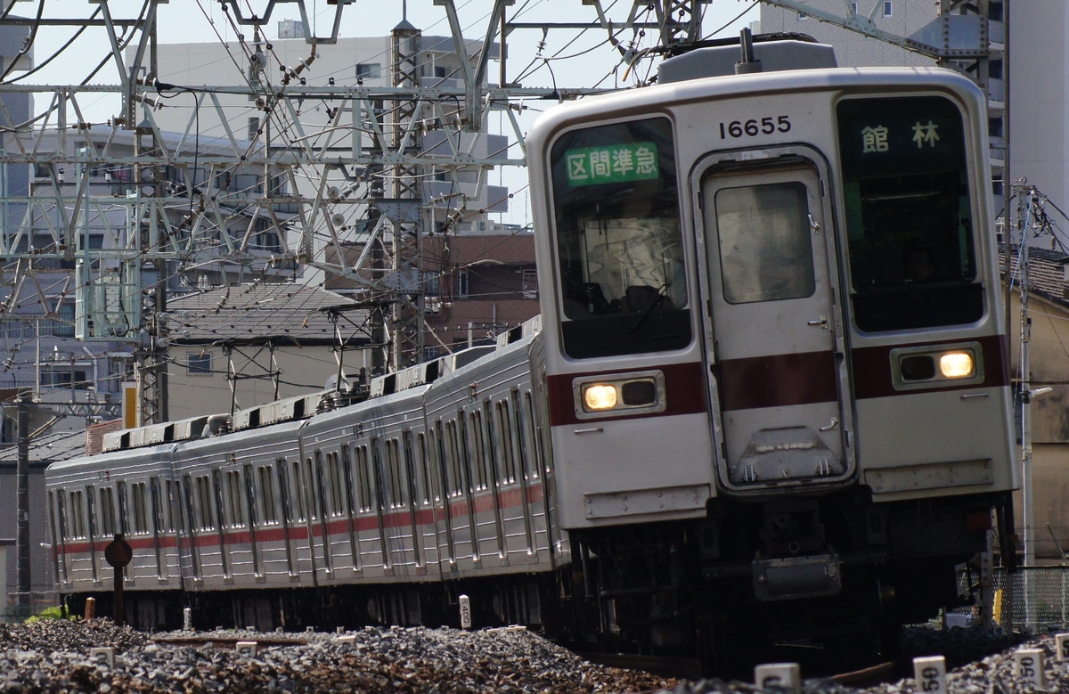 東武鉄道 南栗橋車両管区春日部支所 10030系 11655F
