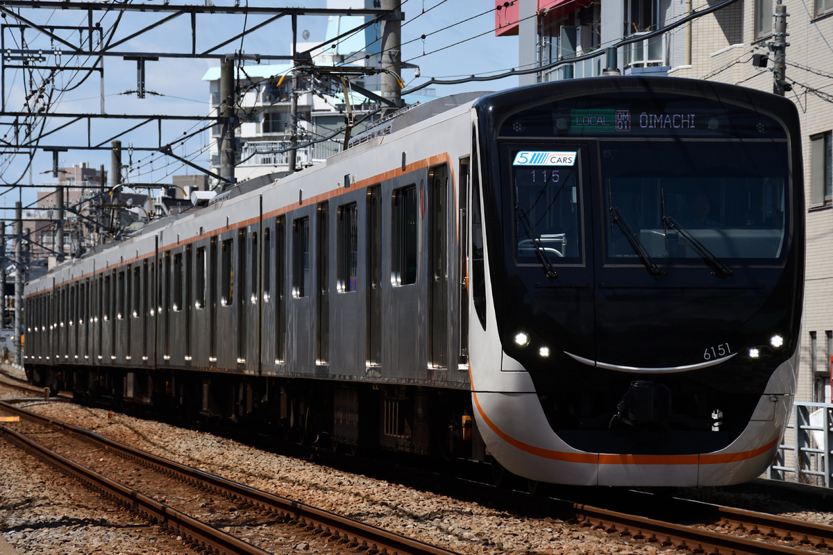 東急電鉄 長津田検車区 6020系 6151F