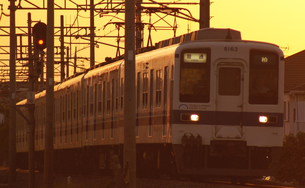 東武鉄道 南栗橋車両管区七光台支所 8000系 8163F