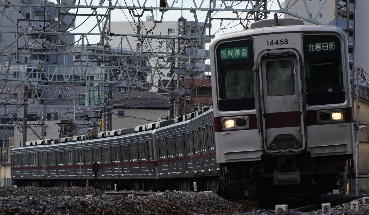 東武鉄道 南栗橋車両管区春日部支所 10030系 11458F