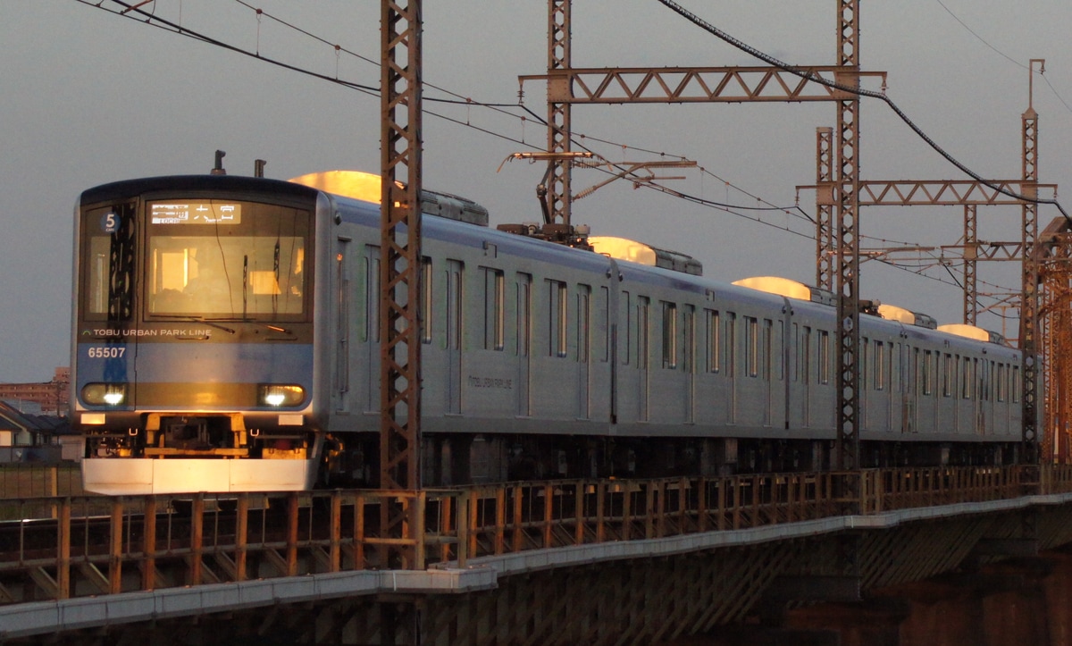 東武鉄道 南栗橋車両管区七光台支所 60000系 61507F