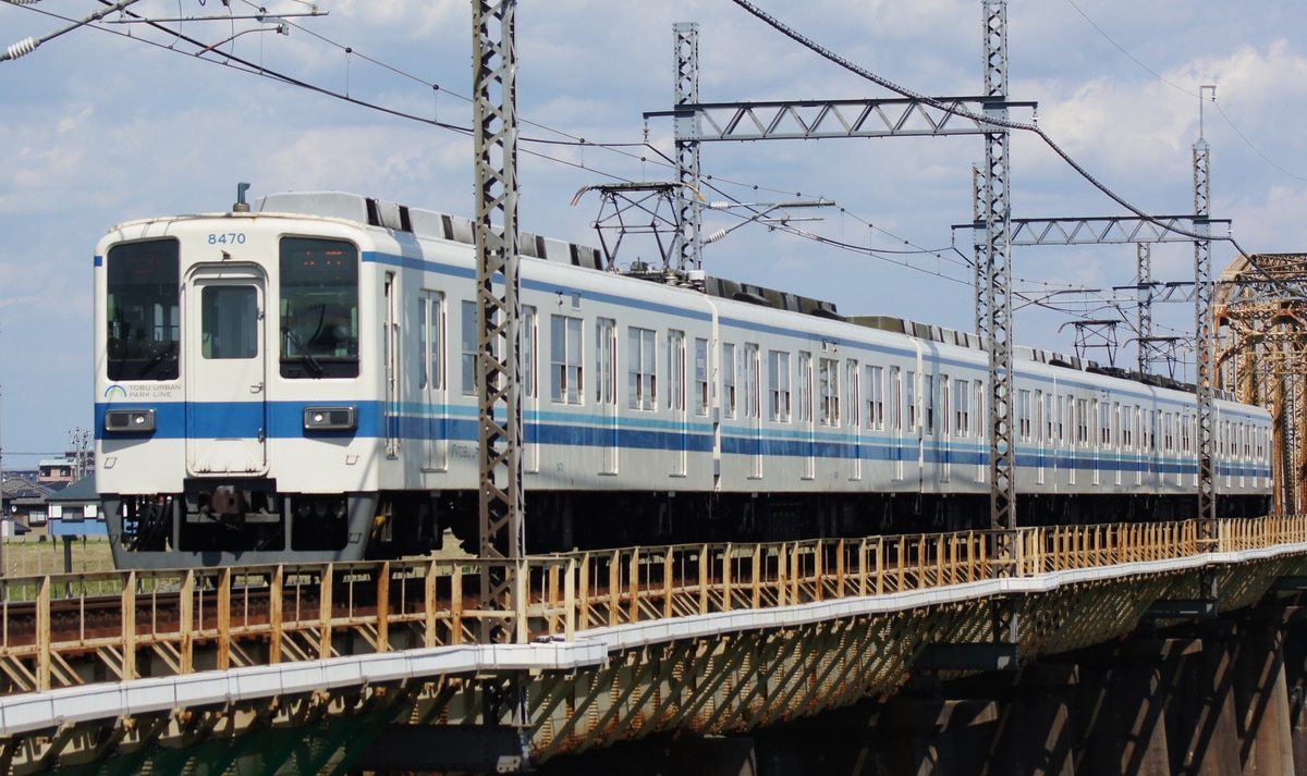 東武鉄道 南栗橋車両管区七光台支所 8000系 8170F
