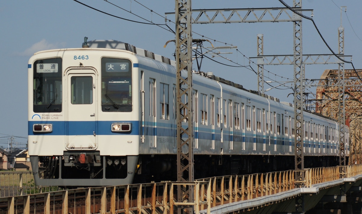 東武鉄道 南栗橋車両管区七光台支所 8000系 8163F