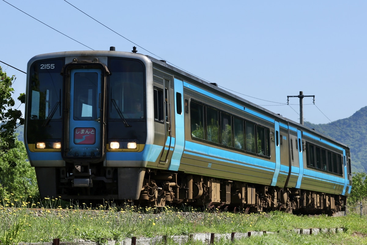 JR四国 高知運転所 2000系 2155