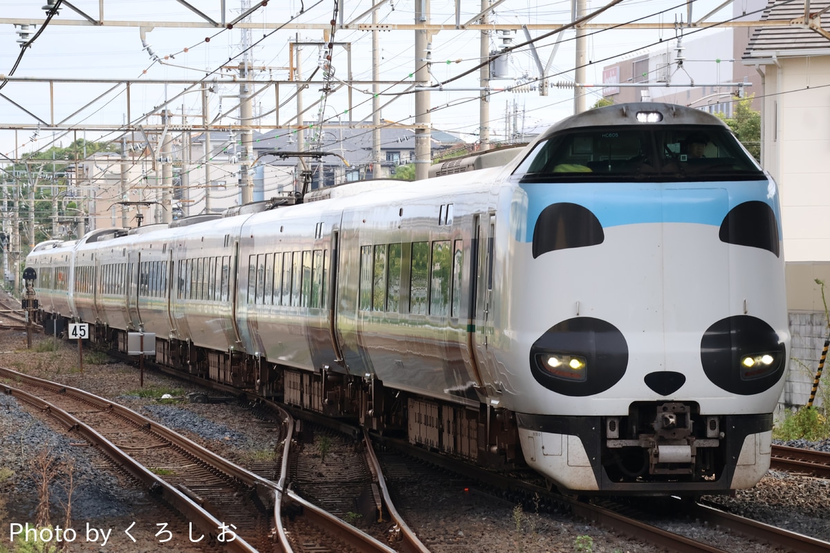 JR西日本 吹田総合車両所日根野支所 287系 HC605編成