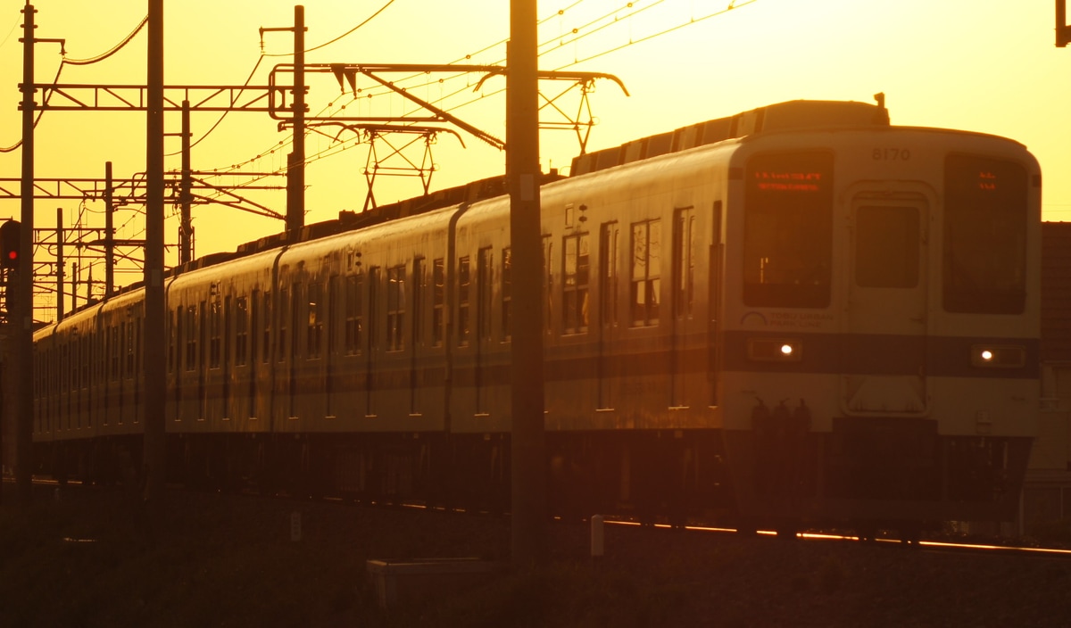 東武鉄道 南栗橋車両管区七光台支所 8000系 8170F