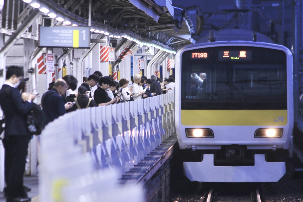 JR東日本 三鷹車両センター E231系 ミツA541編成