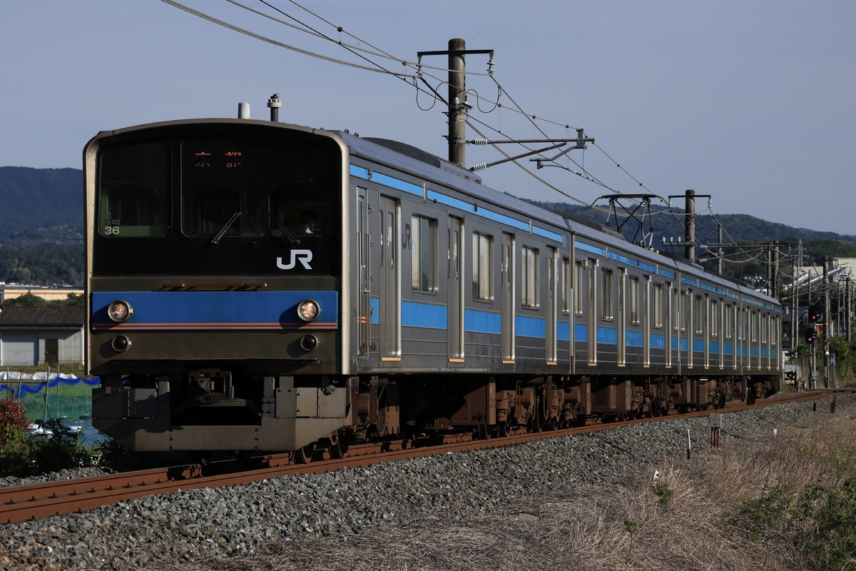 JR西日本 吹田総合車両所奈良支所 205系 NE402編成