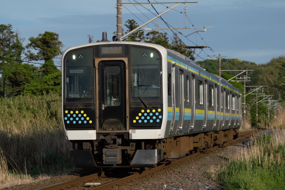 JR東日本 幕張車両センター本区 E131系 マリR02編成