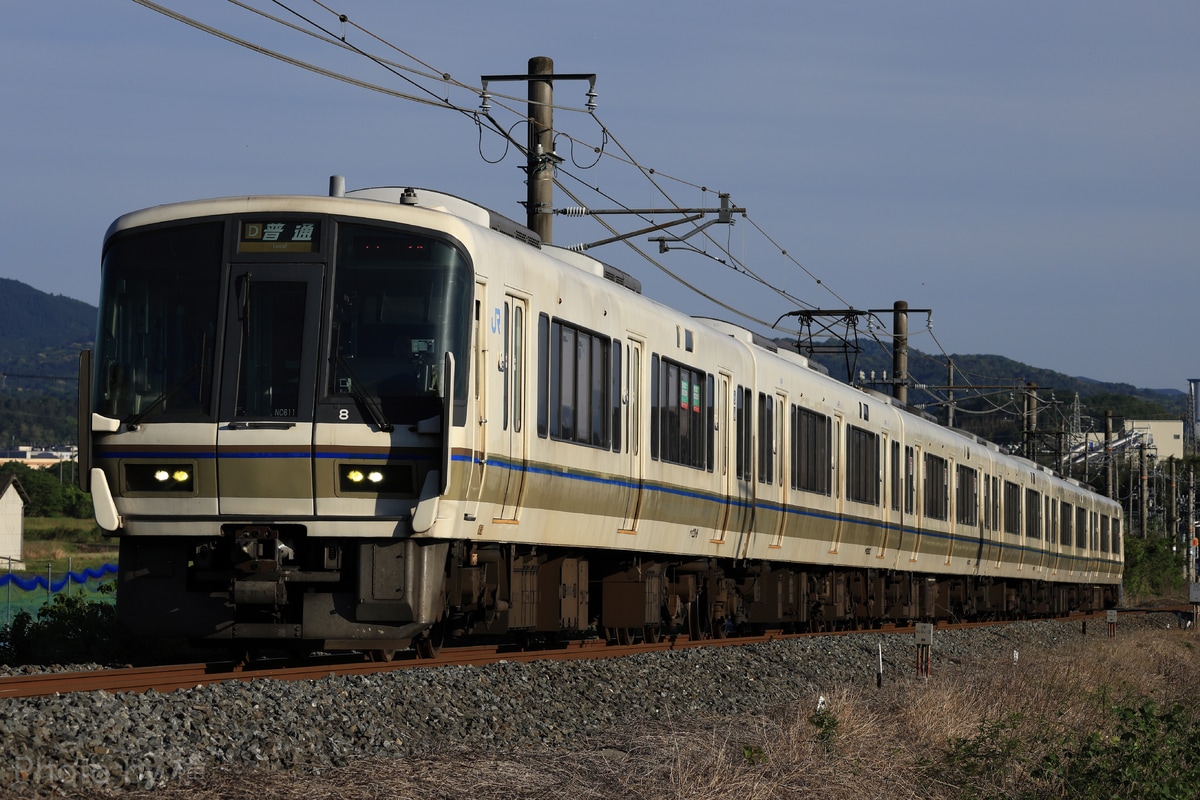 JR西日本 吹田総合車両所奈良支所 221系 NC611編成