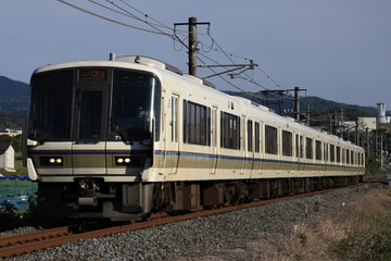 JR西日本221系NC621編成を上狛～棚倉間で撮影した画像