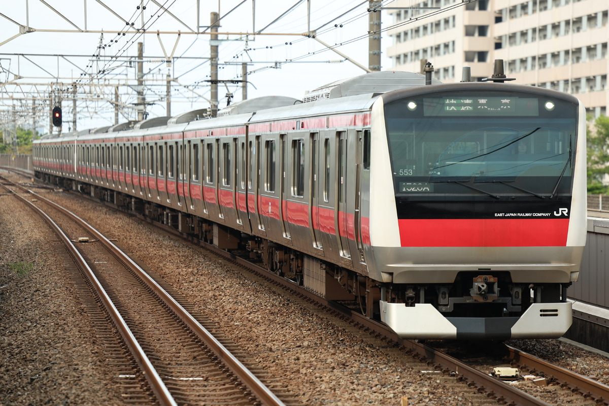 JR東日本 京葉車両センター E233系 ケヨ553編成
