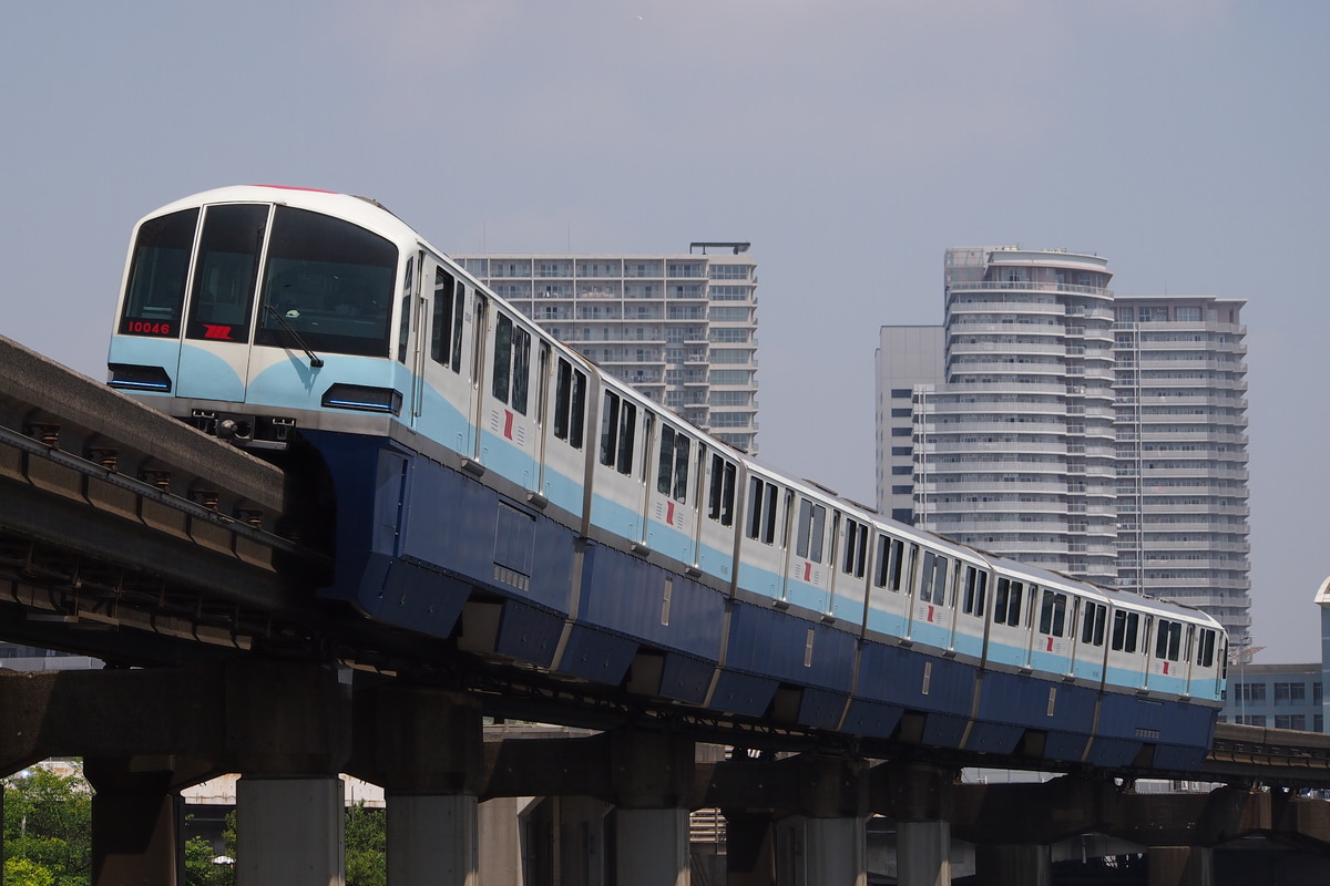 東京モノレール 昭和島車両区 10000形 10041F