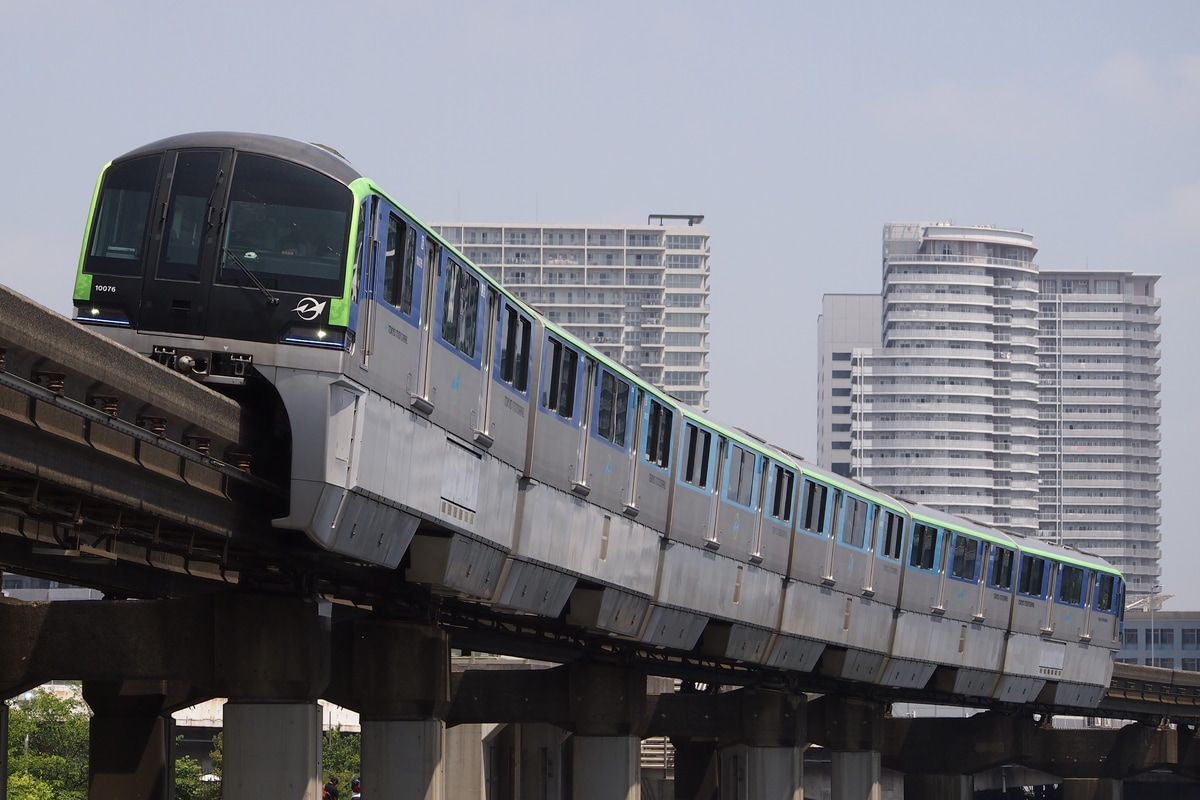 東京モノレール 昭和島車両区 10000形 10071F