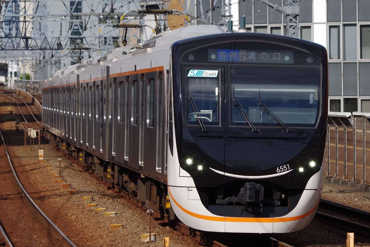 東急電鉄 長津田検車区 6020系 6151編成