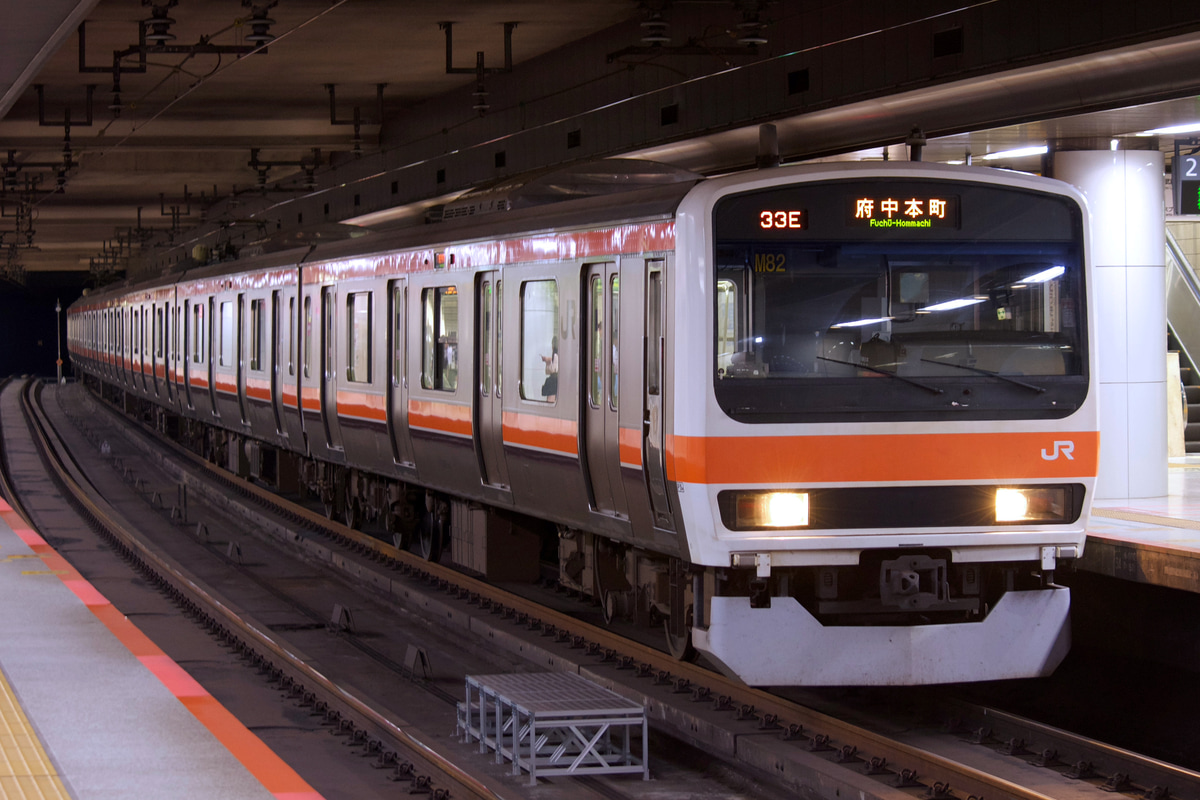 JR東日本 京葉車両センター 209系 ケヨM82編成