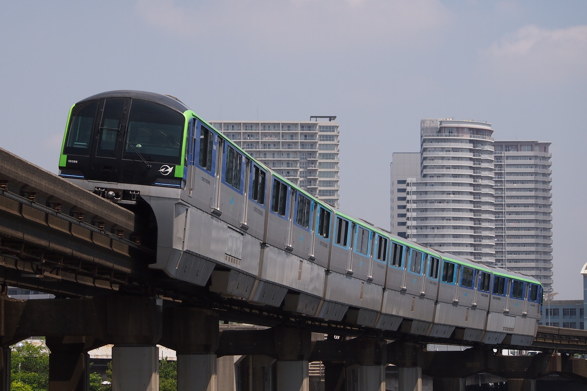 東京モノレール 昭和島車両区 10000形 10081F