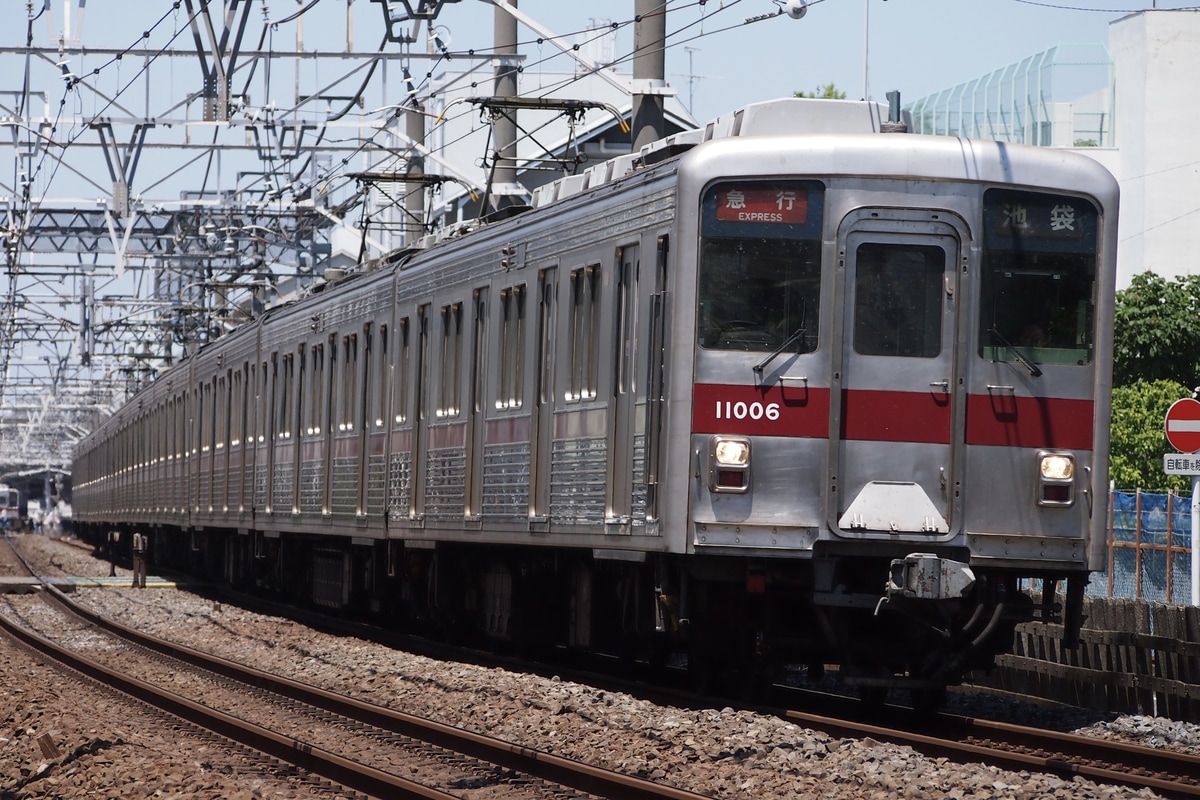 東武鉄道 森林公園検修区 10000系 11006F