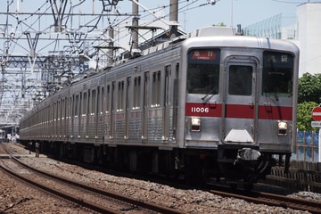 東武鉄道10000系11006Fをときわ台～上板橋間で撮影した画像